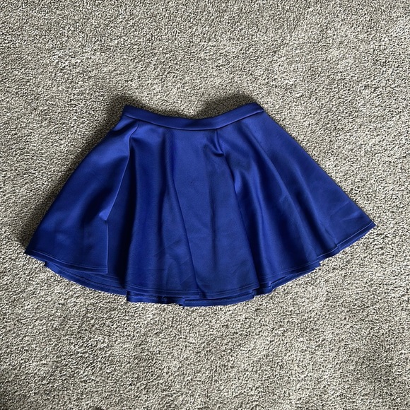 Blue Skater Skirt - Picture 1 of 4